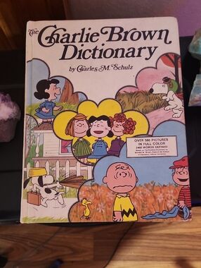 The Charlie Brown Dictionary - White Illustrated Kids Book